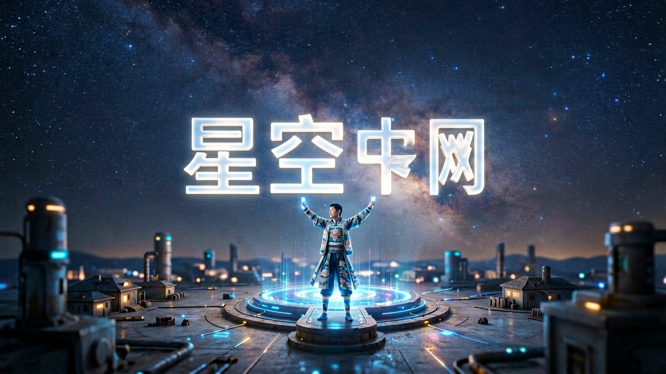 星空中国xingkong官方网站品牌主视觉与科技感展示